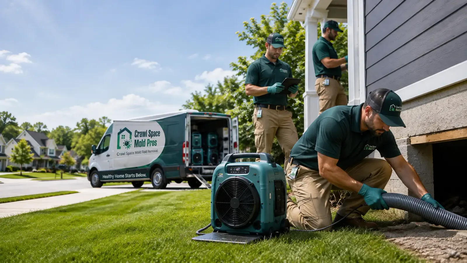 Crawl Space Mold Removal in Ancram, NY